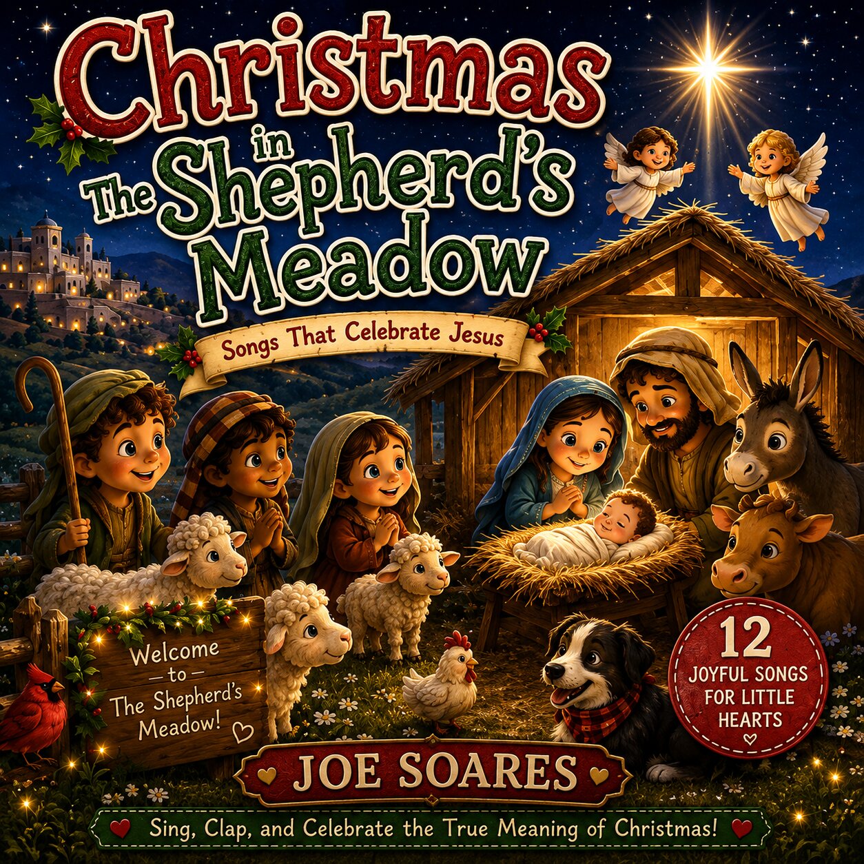 Christmas in The Shepherd's Meadow album cover