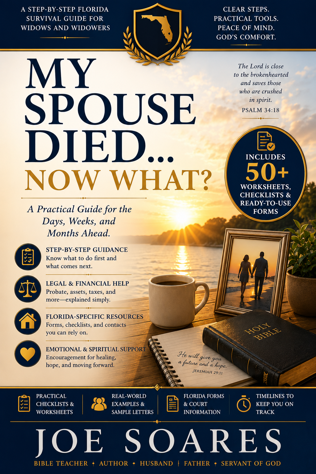 Front cover of My Spouse Died... Now What? by Joe Soares