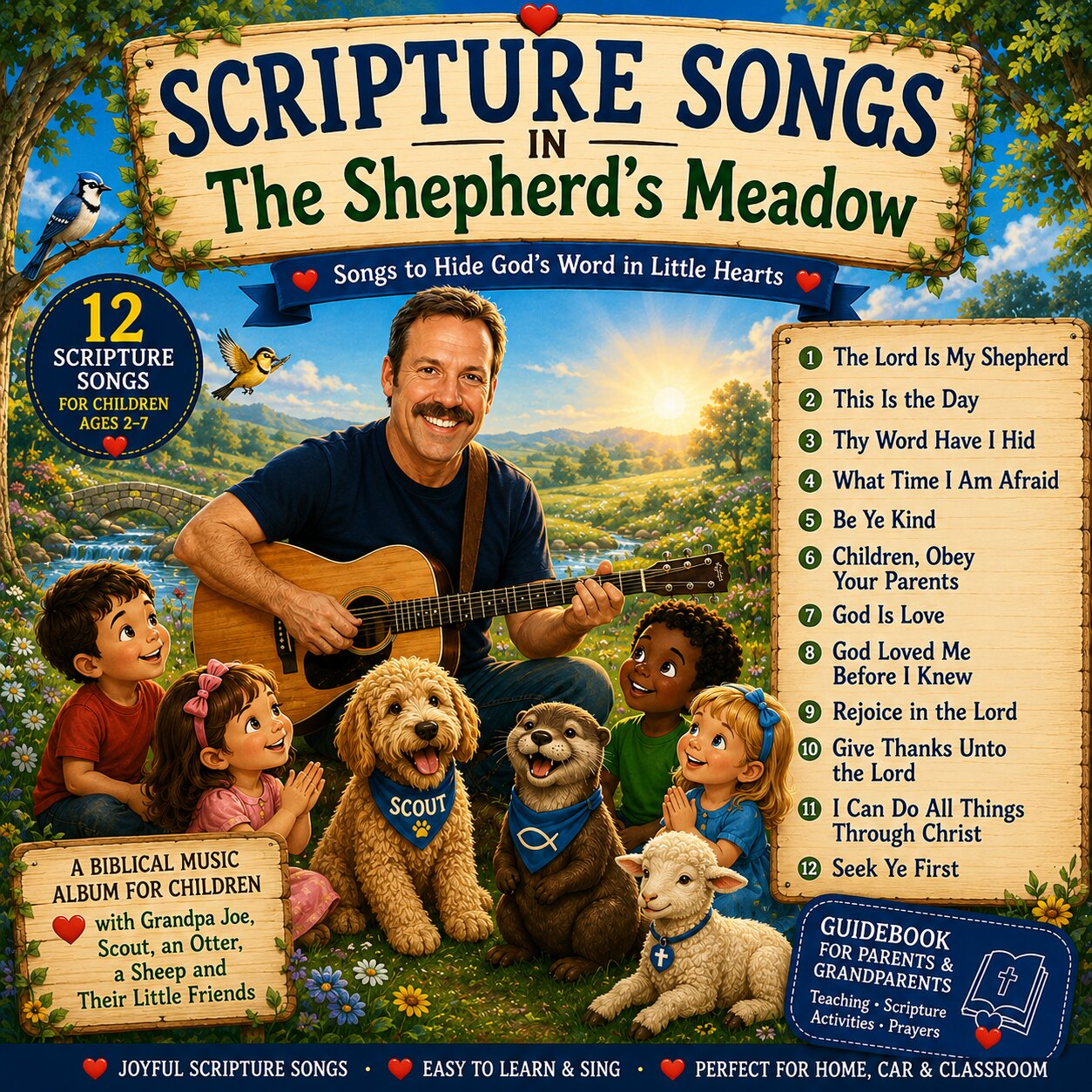 Scripture Songs in The Shepherd's Meadow album cover