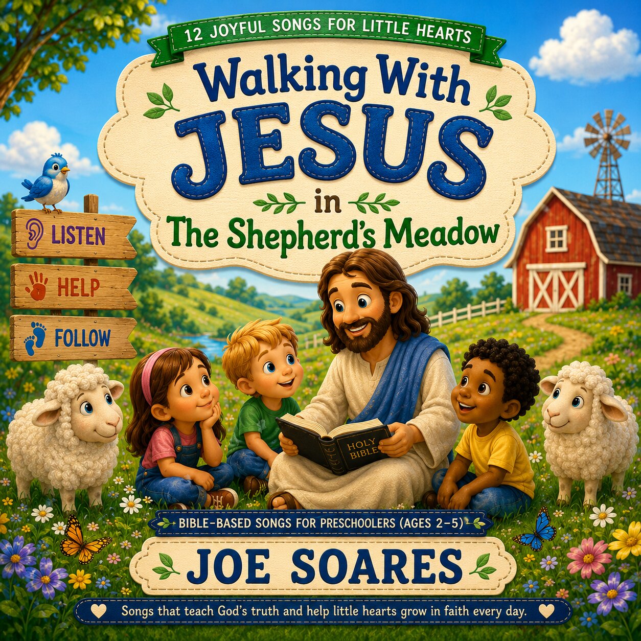 Walking With Jesus in The Shepherd's Meadow album cover